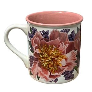 ☕️ 2/$15 ☕️ Vintage Potpourri Designs 1994 Julie Inman “Peonies and Lilacs”